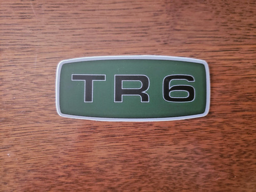Triumph tr6 badge grill logo - triumph,
